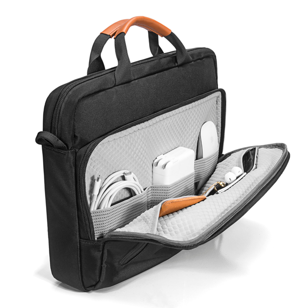 Сумка tomtoc Navigator-A43 Shoulder Bag for MacBook 15-16 inch - Black - зображення 2