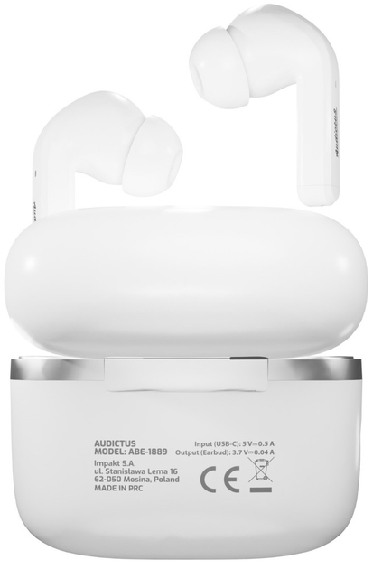 Навушники Audictus Dopamine TWS White (ABE-1889) - зображення 3