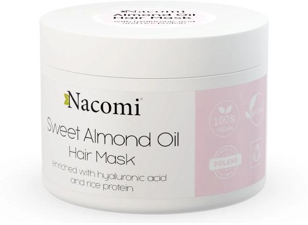 Maska do wlosow Nacomi With Sweet Almond Oil 200 ml (5902539700640) - obraz 1