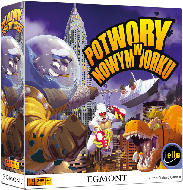 Gra planszowa Portal Games Potwory w Nowym Yorku (5908215007423) - obraz 1