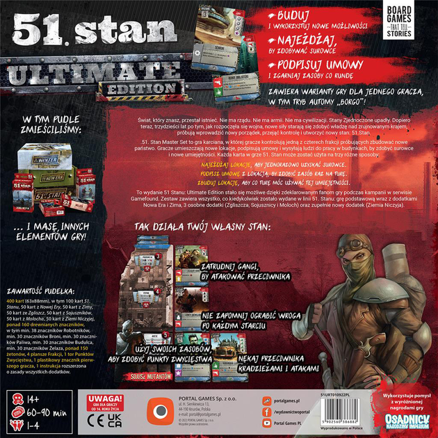 Настільна гра Portal Games 51 Stan Ultimate Edition (5902560386882) - зображення 2