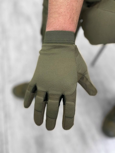 Тактичні рукавички Olive Tactical Gloves Elite XXL - зображення 2