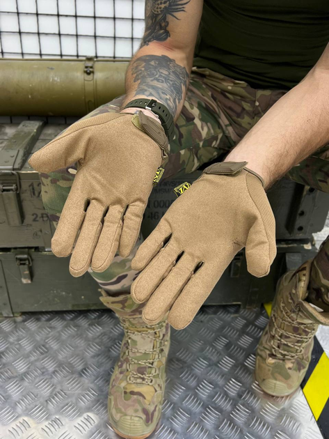 Тактичні рукавички Mechanix Wear M-Pact Coyote Elite L - зображення 2