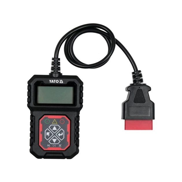 Тестер диагностический Yato OBD/EOBD автомобиля с LCD-дисплеем (YT-72978) - изображение 5