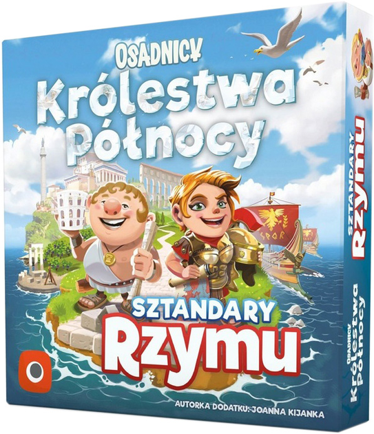 Dodatek do gry planszowej Portal Games Osadnicy: Królestwa północy - Sztandary Rzymu (5902560382938) - obraz 1