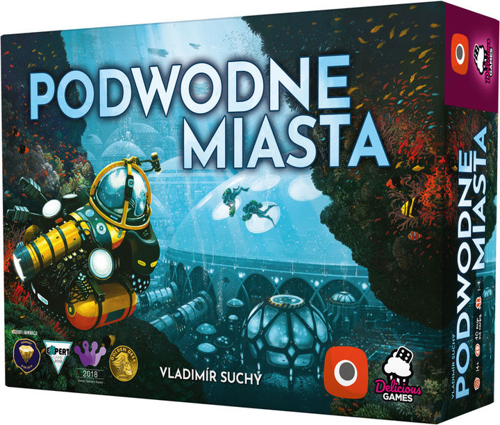 Gra planszowa Portal Games Podwodne Miasta (5902560382594) - obraz 1