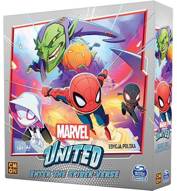 Dodatek do gry planszowej Portal Games Marvel United: Enter the Spider - Verse (5902560384277) - obraz 1