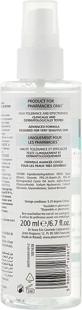 Тонік ніжний освіжаючий - Pharmaceris A Puri-Sensilique Gentle Refreshing Toner 200ml (35031-1956) - зображення 2