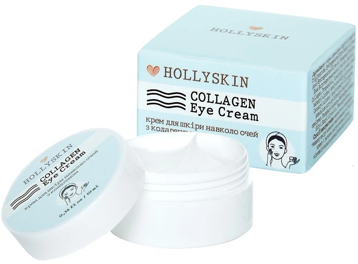 Крем для кожи вокруг глаз с коллагеном - Hollyskin Collagen Eye Cream 10ml (1011510-62846) - Фото 1 Крем для кожи вокруг глаз с коллагеном - Hollyskin Collagen Eye Cream 10ml (1011510-62846) - изображение 1