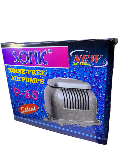 Компресор Sonic для аерації ставків 45Вт/65л/хв. - Фото 2 Компресор Sonic для аерації ставків 45Вт/65л/хв. - изображение 2
