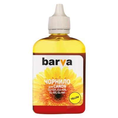 Чорнило Barva CANON CLI-521/CL-511 90г YELLOW (C521-288) - зображення 2