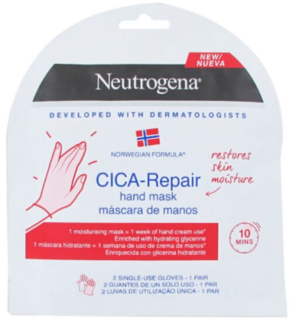 Маска для рук Neutrogena Cica-Repair Hand 2 x 10 г (3574661534541) - зображення 1