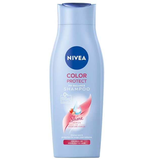 Шампунь для волосся Nivea Color Protect ніжний 400 мл (9005800223483) - зображення 1