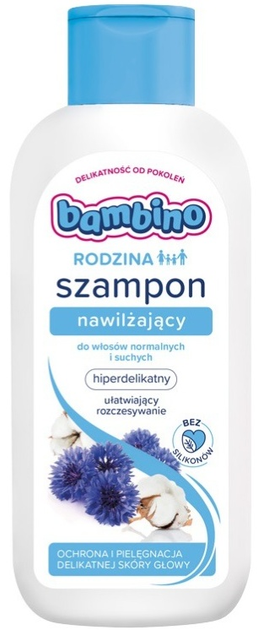 Szampon do włosów Bambino Rodzina nawilżający 400 ml (5900017079301) - obraz 1