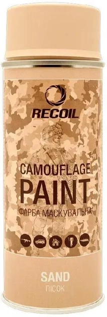 Краска для оружия маскировочная аэрозольная RecOil 400 мл Песочный - изображение 1