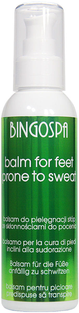 Balsam do stóp BingoSpa Balm For Feet Prone To Sweat 135 g (5901842005008) - obraz 1