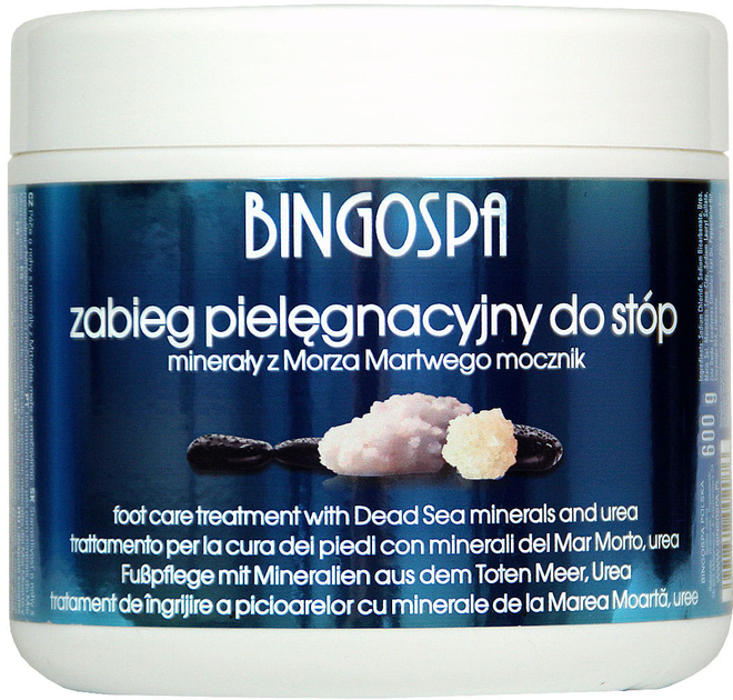 Zabieg pielęgnacyjny do stóp Bingospa Dead Sea 600 g (5901842002076) - obraz 1