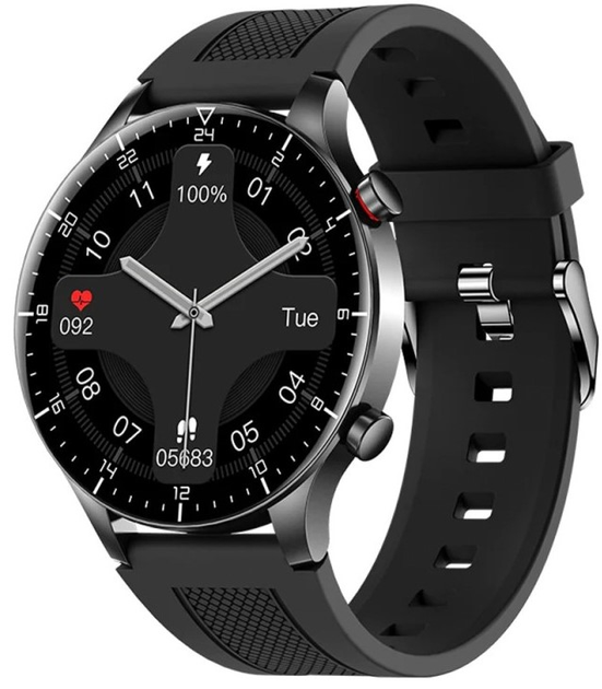 Смарт-годинник Kumi GW1 Black (KU-GW1/BK) - зображення 1
