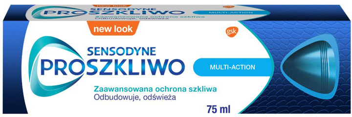 Зубна паста Sensodyne ProGlaze Multi-Action 75 мл (3830029295289) - зображення 1