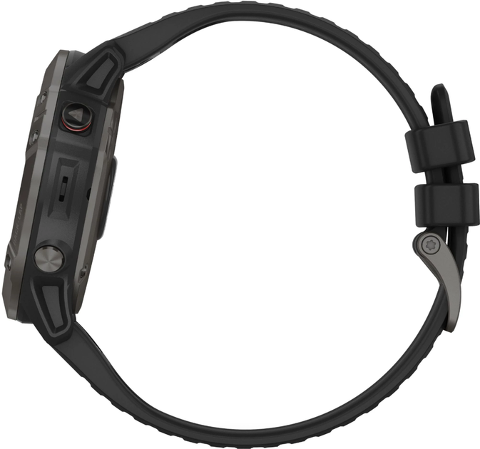 Смарт-часы Garmin Fenix 6 Sapphire Сarbon Grey DLC with Black Band (010-02158-10/11) - изображение 2