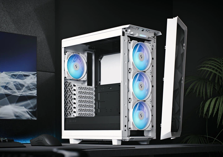 Obudowa Fractal Design Meshify 2 Compact RGB White TG (FD-C-MES2C-08) - obraz 18