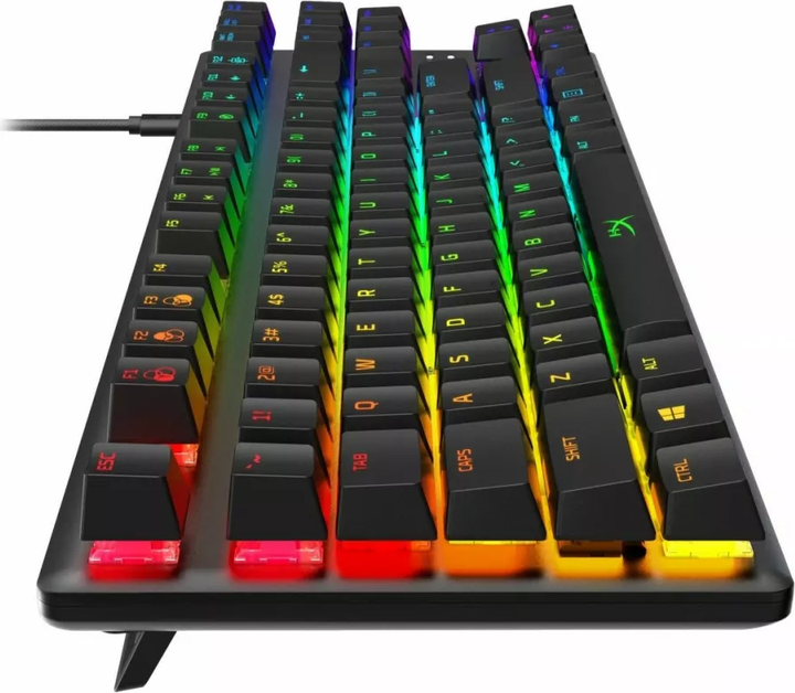 Klawiatura przewodowa HyperX Alloy Origins Core przelacznik aqua (4P5P1AA) - obraz 4