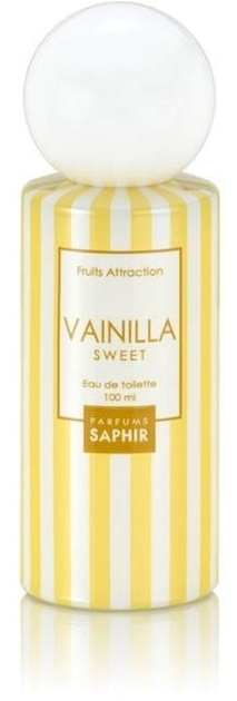 Woda toaletowa damska Saphir Parfums Fruit Attraction Vanilla Sweet 100 ml (8424730014786) - obraz 1