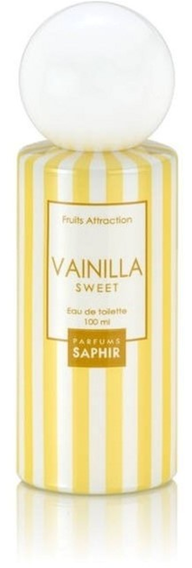 Woda toaletowa damska Saphir Parfums Fruit Attraction Vanilla Sweet 100 ml (8424730014786) - obraz 1