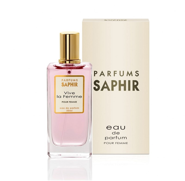 Woda perfumowana damska Saphir Parfums Vive la Femme spray 50 ml (8424730022149) - obraz 1