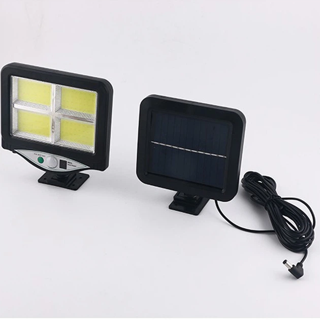 Уличный светильник фонарь Solar ligh BL BK-128-4COB/ 9892 на солнечной батарее с датчиком движения и пультом аккумуляторный - изображение 12