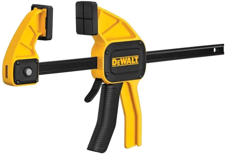 Струбцина DeWALT L триггерная с максимальным усилием сжатия 135 кг (DWHT0-83192) - изображение 2