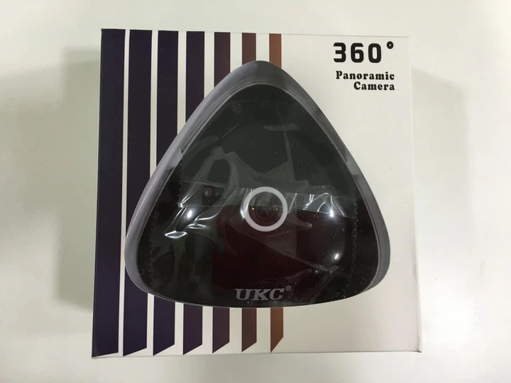IP-камера UKC потолочная панорамная обзор под углом 360 градусов цветная съемка и встроенный микрофон Wi-Fi microSD (LF-3630) - изображение 4