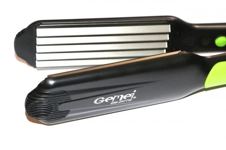 Плойка для создания гофре для волос GEMEI GM-2977 W 45 Вт с регулировкой температуры - изображение 4