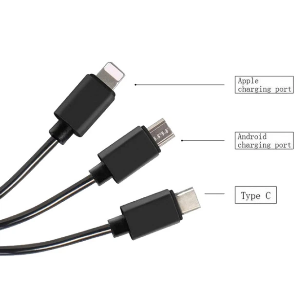 Трансмітер FM MOD CAR Q15 модулятор для авто із зарядкою typeC/microUSB/Lightning Bluetooth Чорний - Фото 3 Трансмітер FM MOD CAR Q15 модулятор для авто із зарядкою typeC/microUSB/Lightning Bluetooth Чорний - зображення 3