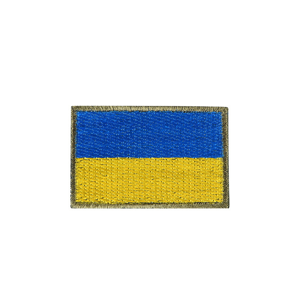 Нашивка Флаг Украины 3 на 5 см - изображение 1