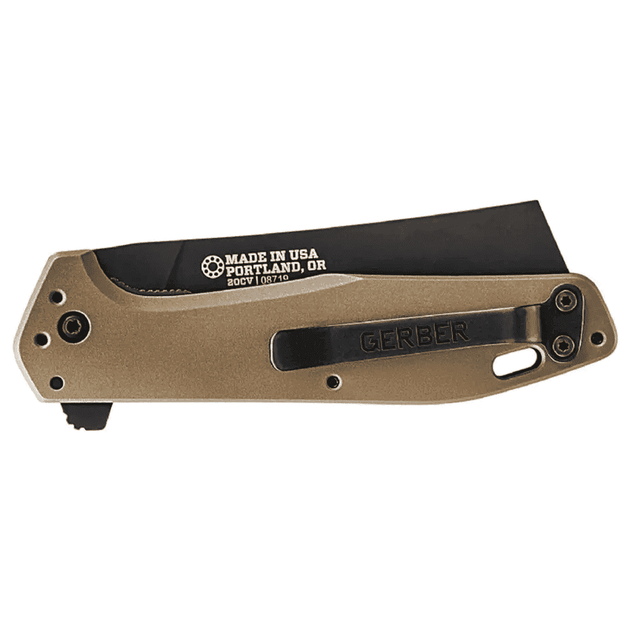 Нож складной Gerber Fastball Cleaver 20CV Coyote 30-001841 (1056203) - изображение 2