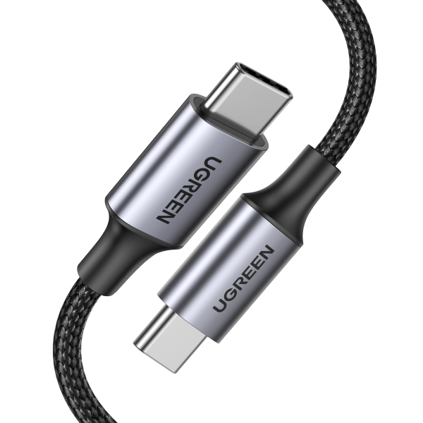 Кабель UGREEN US316 USB-C Cable Aluminum Case with Braided 1m (UGR-70427) черный - изображение 2