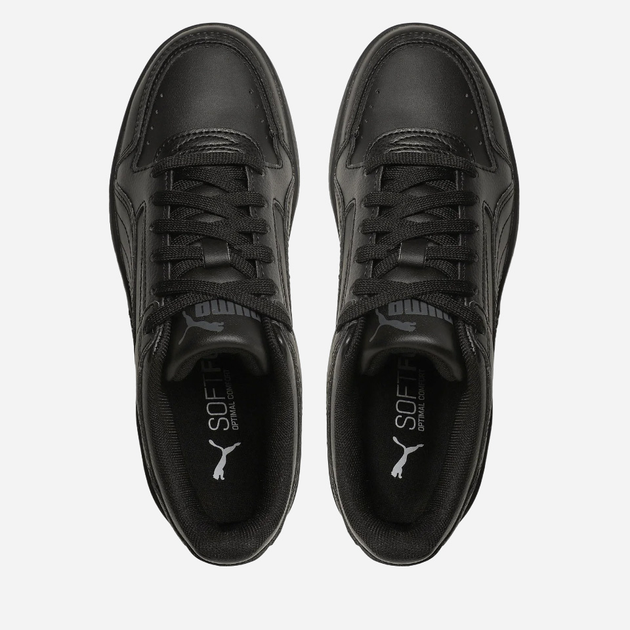 Sneakersy chłopięce Puma Rebound JOY Lo Jr 38198403 38 (5UK) Czarne (4063699852837) - obraz 3