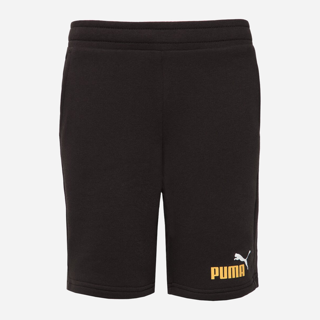 Krótkie spodenki młodzieżowe chłopięce sportowe Puma ESS+ 2 Col 58698991 158-164 cm Czarne (4065453070938) - obraz 1