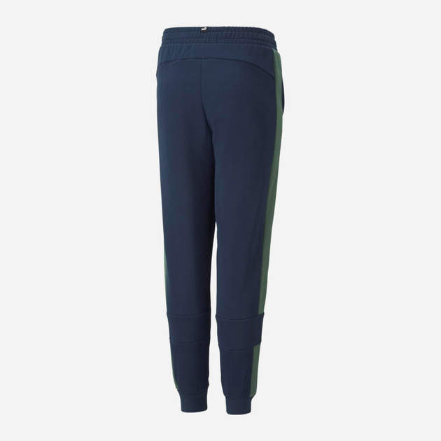 Спортивні штани дитячі Puma ESS Block Sweatpants FL B 84908373 146-152 см Сині (4064537924969) - зображення 2