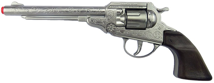 Револьвер ковбойський металевий Gonher з кобурою (150/0) (8410982015008) - зображення 2