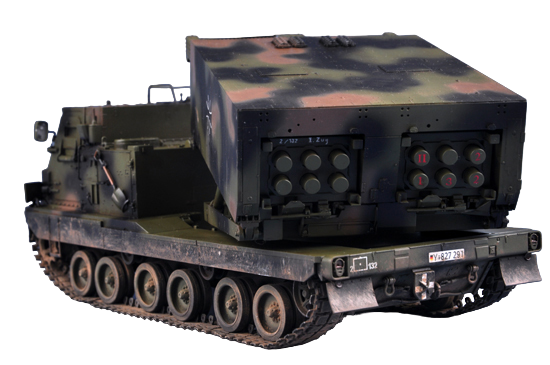 Модель из фанеры Trumpeter M270/A1 Multiple Launch Rocket System 1:35 (9580208010465) - изображение 9