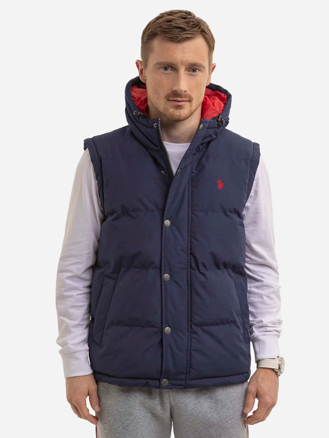 Теплий жилет чоловічий U.S. Polo Assn 917432933 2XL Синій (1159793874 ...