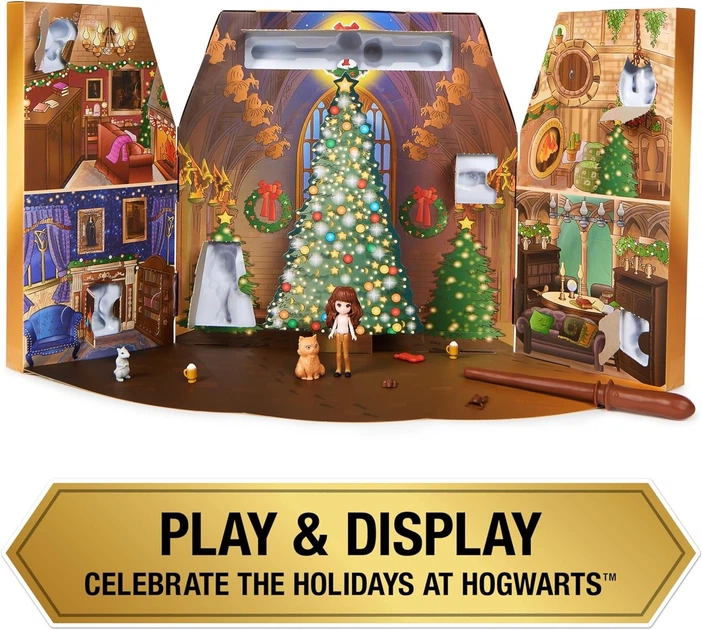 Ігровий набір Harry Potter Wizarding World Magical Minis Advent Calendar Адвент календар Гаррі Поттер (6067358) - Фото 7 Ігровий набір Harry Potter Wizarding World Magical Minis Advent Calendar Адвент календар Гаррі Поттер (6067358) - зображення 7