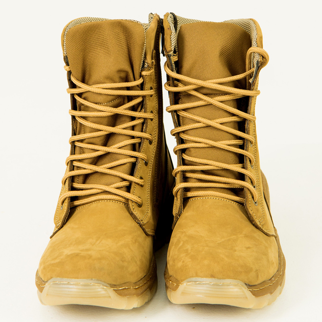 Берцы зимние ARMOS нубук, внутри искусственный мех, цвет койот, мужские ботинки 44 - изображение 2