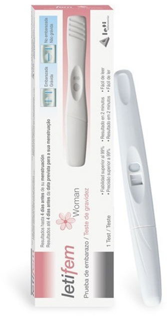 Тест на вагітність Letifem 1 шт (8431166360035) - зображення 1