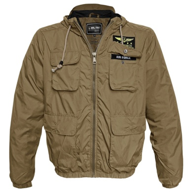 Куртка ветровка Mil-Tec AIR FORCE JACKET Койот XL - изображение 1