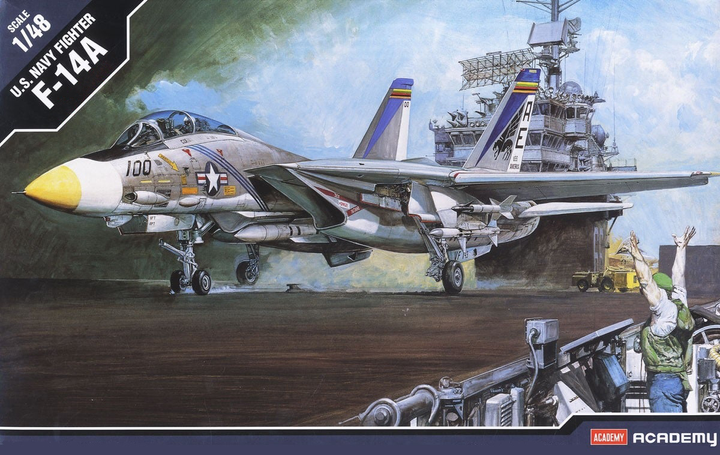 Model samolotu Academy U.S. Navy Fighter F-14A Tomcat (0603550016592) - obraz 1
