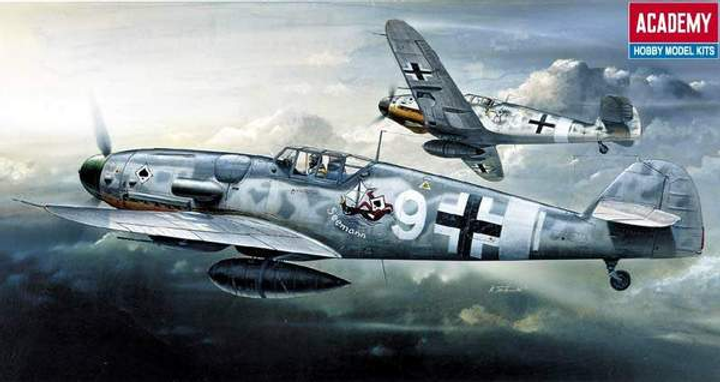 Модель літака Academy Messerschmitt Bf -109 G (0603550016592) - зображення 1