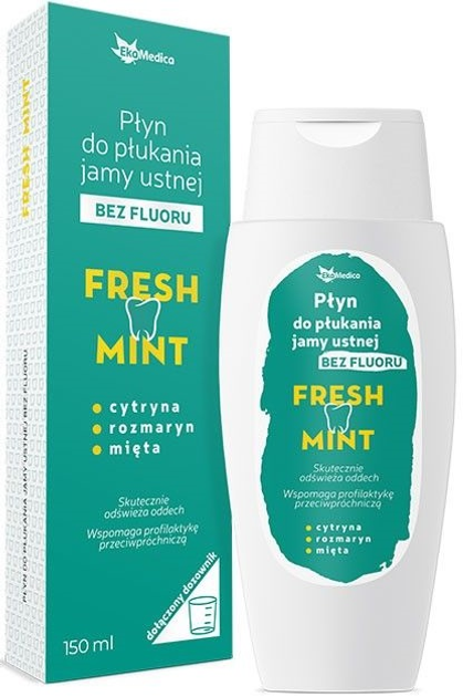 Płyn do płukania jamy ustnej Ekamedica 150 ml (5906874160985) - obraz 1